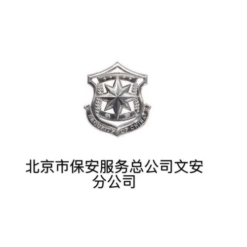 北京市保安服务总公司文安分公司的logo