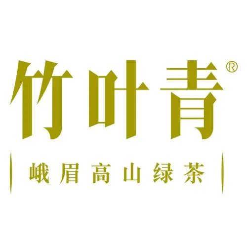 四川峨眉山竹叶青茶叶公司的logo