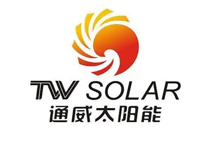 成都通威太阳能公司的logo