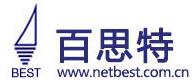 北京百思特捷讯科技公司的logo