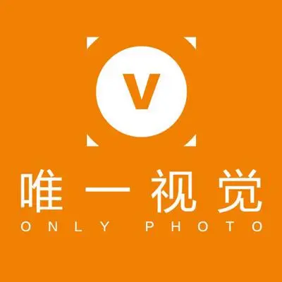 上海唯一视觉婚纱摄影公司的logo