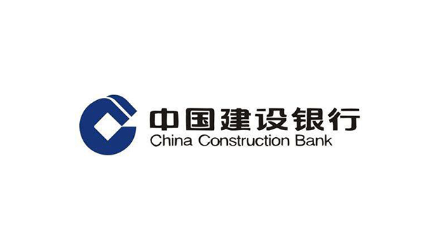 中国建设银行的logo