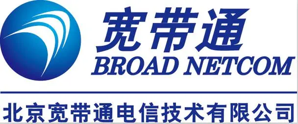 北京宽带通电信公司的logo