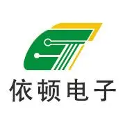 中山依顿电子科技公司的logo