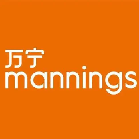 万宁mannings连锁商业公司的logo