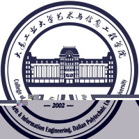 大连工业大学艺术与信息工程学院的logo