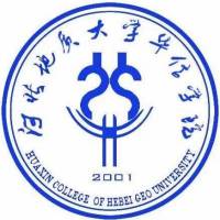 河北地质大学华信学院的logo