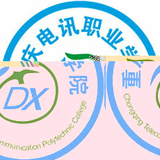 重庆电讯职业学院的logo