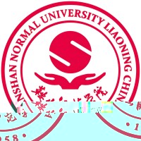 鞍山师范学院的logo