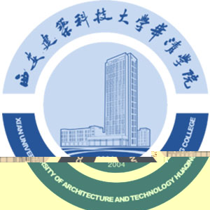 西安建筑科技大学华清学院的logo