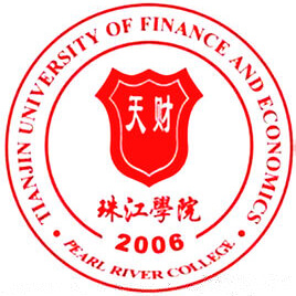 天津财经大学珠江学院的logo