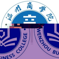 温州商学院的logo