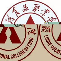 漯河食品职业学院的logo
