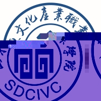 山东文化产业职业学院的logo