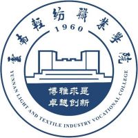 云南轻纺职业学院的logo