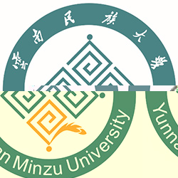 云南民族大学的logo