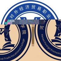 河南对外经济贸易职业学院的logo